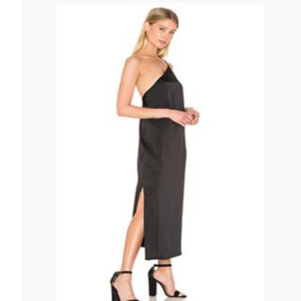 Finders Keepers "More Time" Midi Silk Dress from Revolve